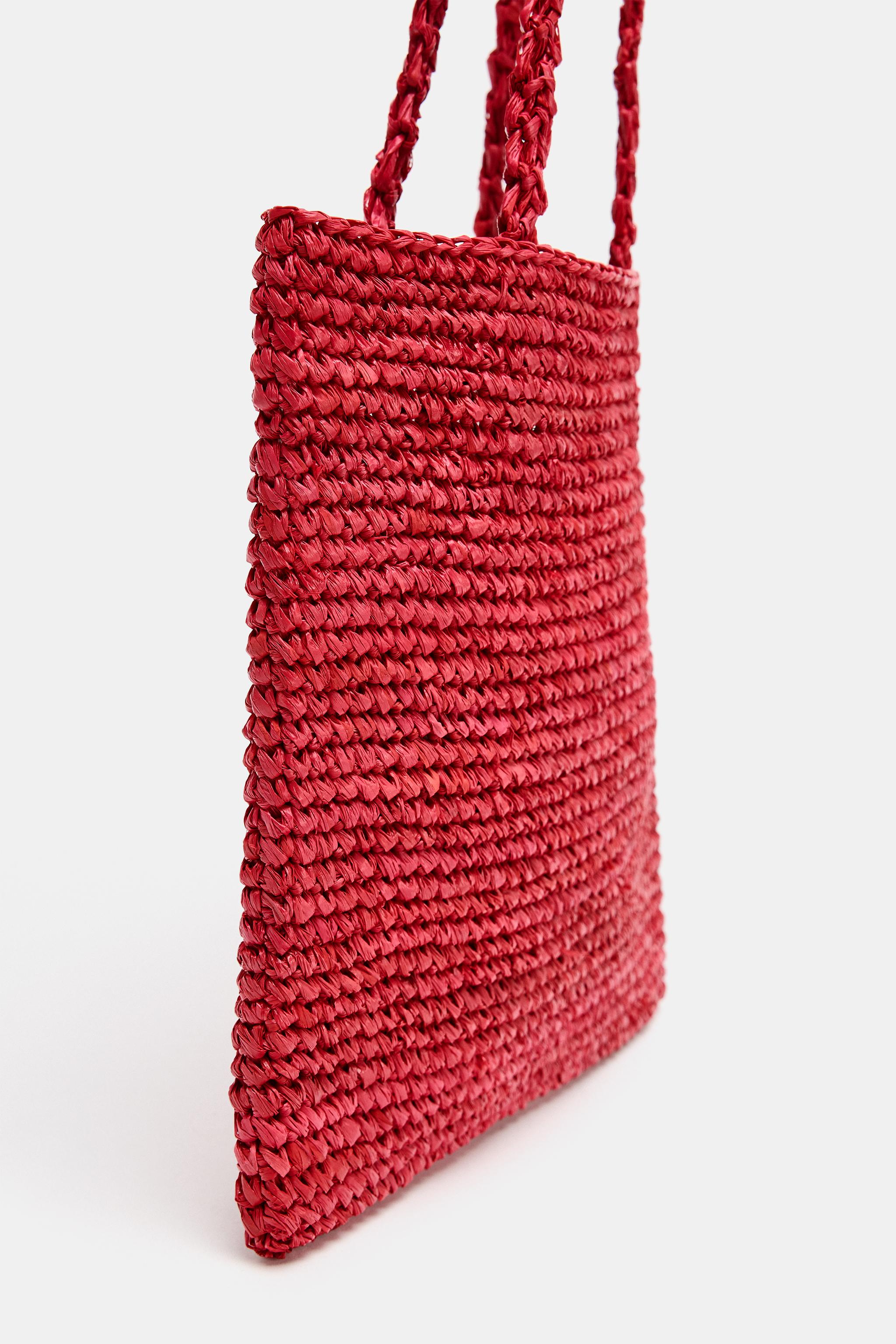 MINI SAC SHOPPER EN RAFIA